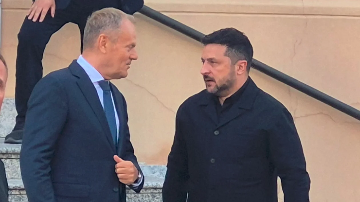Spotkanie Tusk-Zełenski w Lublinie. Premier zabrał głos - Zdjęcie główne