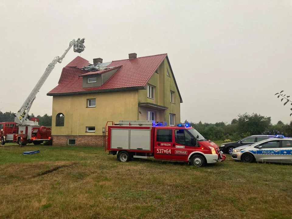 Straty po nawałnicy