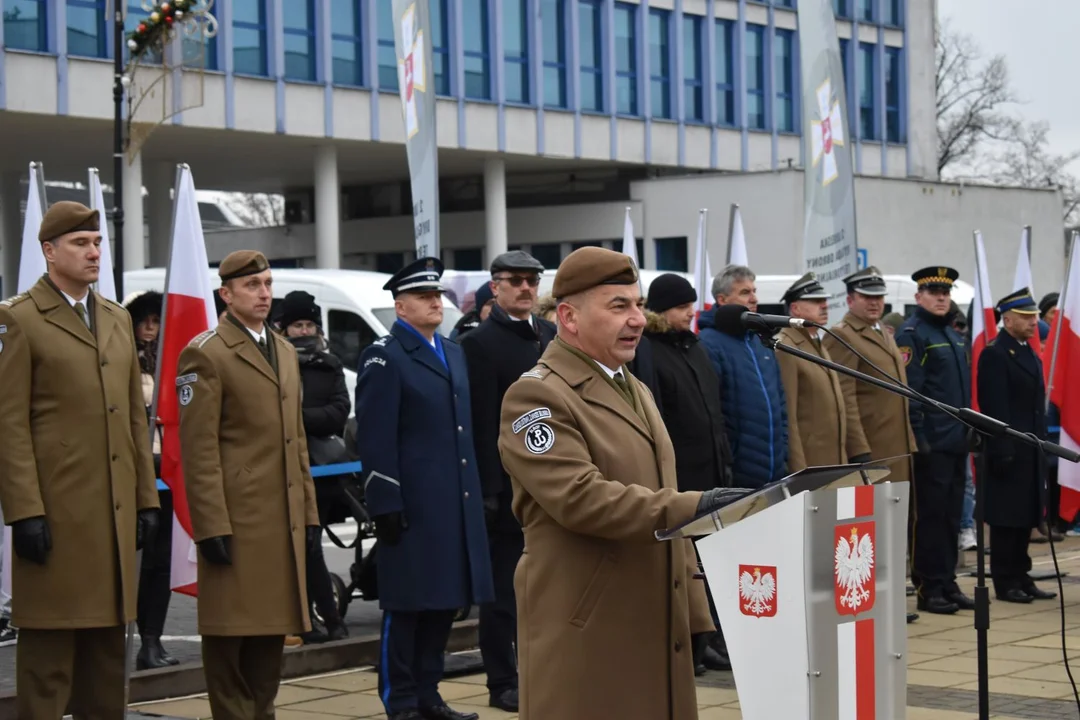 Przysięga żołnierzy WOT w Puławach