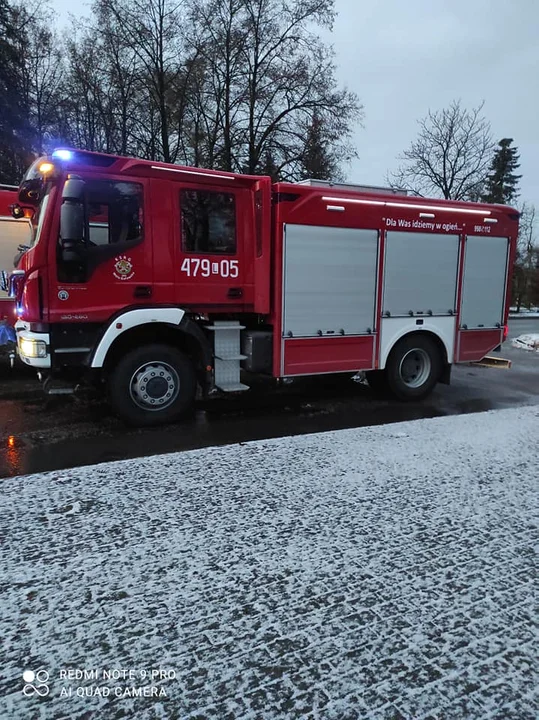 Wybuch  bankomatu w Woli Gułowskiej