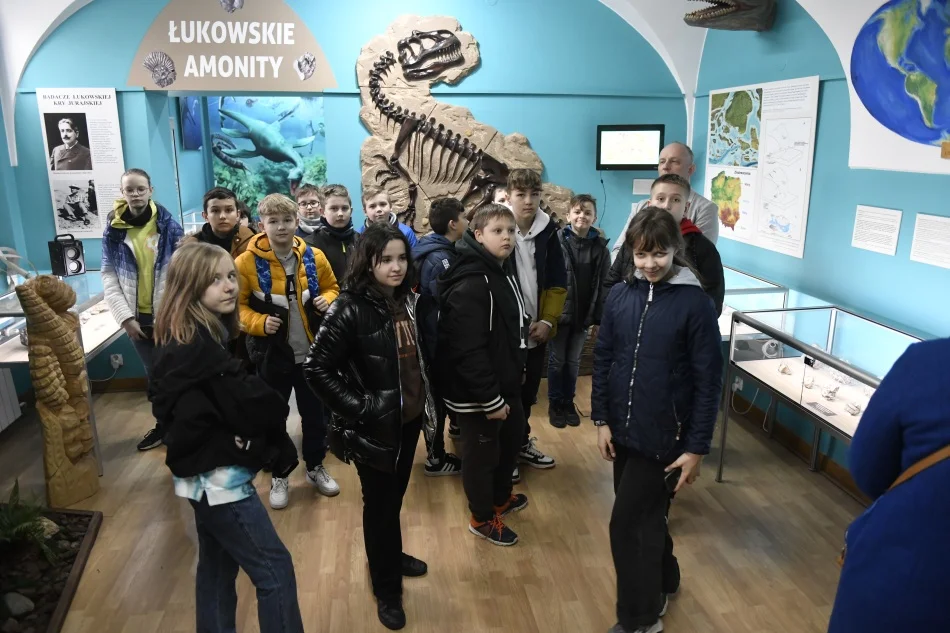 Uczniowie z Czemiernik zwiedzali łukowskie Muzeum