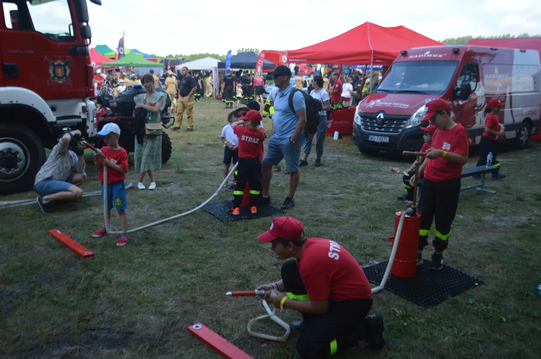 Piknik Młodzieżowych Drużyn Pożarniczych w Janowicach