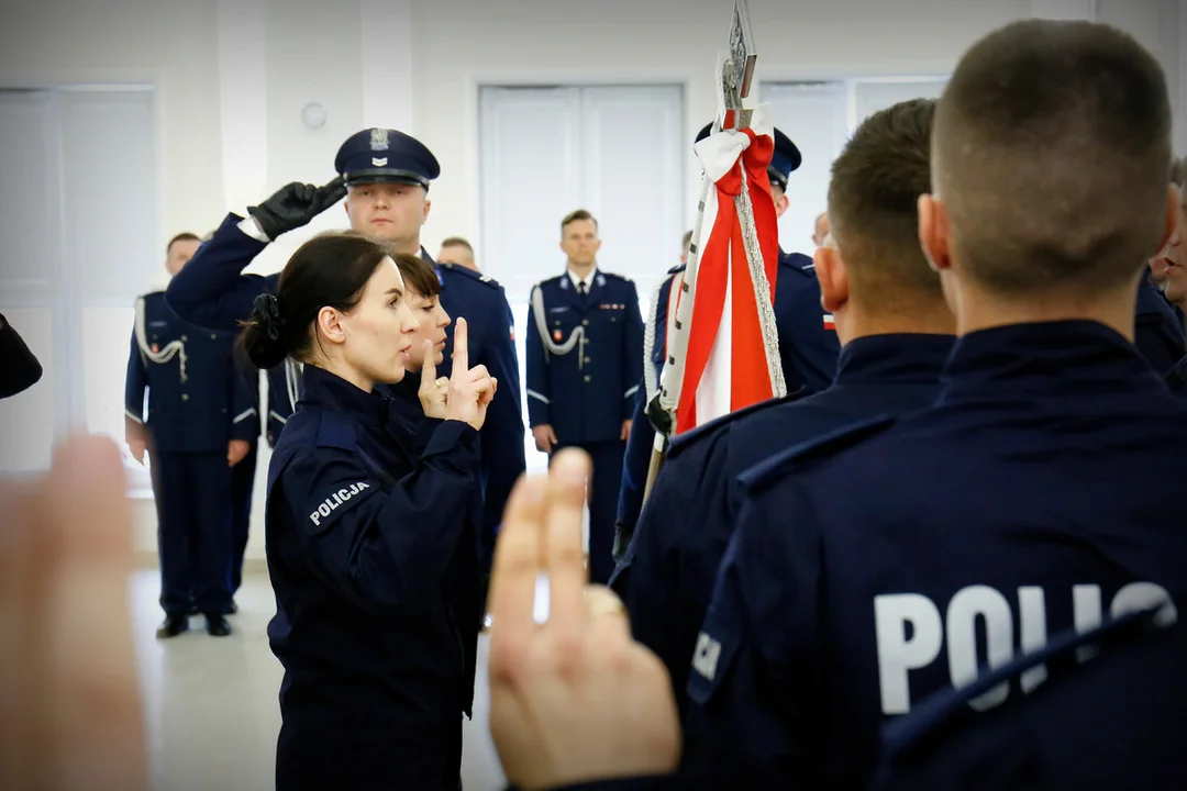 Now policjanci w lubelskim garnizonie. Kilku z nich już służyło