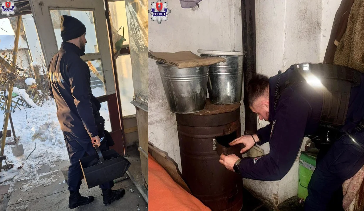 Gmina Zamość mróz policja