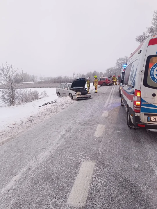 Wypadek w Gołębiu