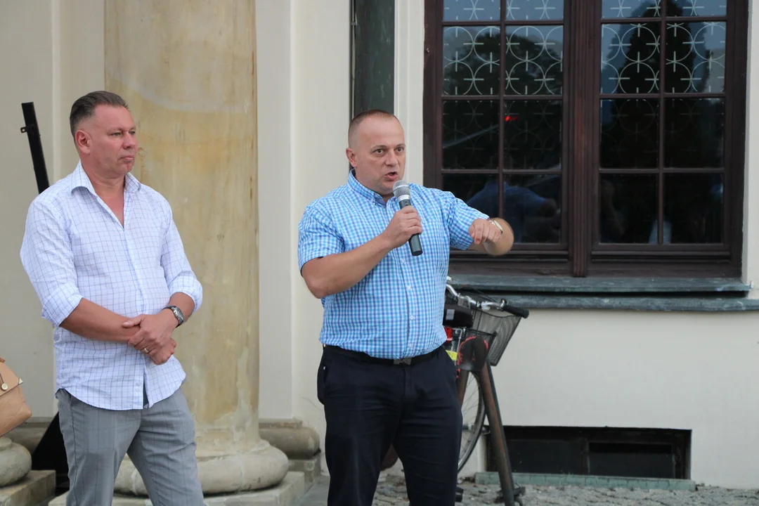 Protest pracowników szpitala w Lubartowie 21 lipca