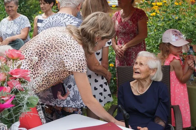 100 - lecie urodzin mieszkanki gminy Nałęczów