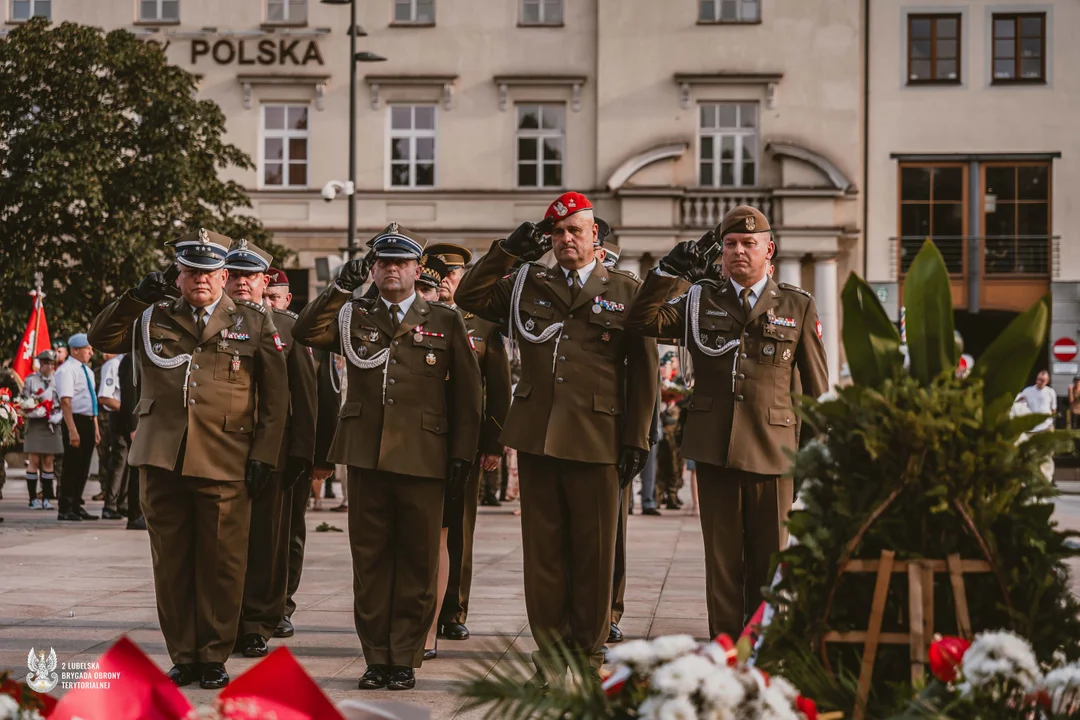 Żołnierze 2 LBOT pamiętają o Powstańcach Warszawskich. Lubelscy terytorialsi włączyli się w rocznicę wybuchu Powstania