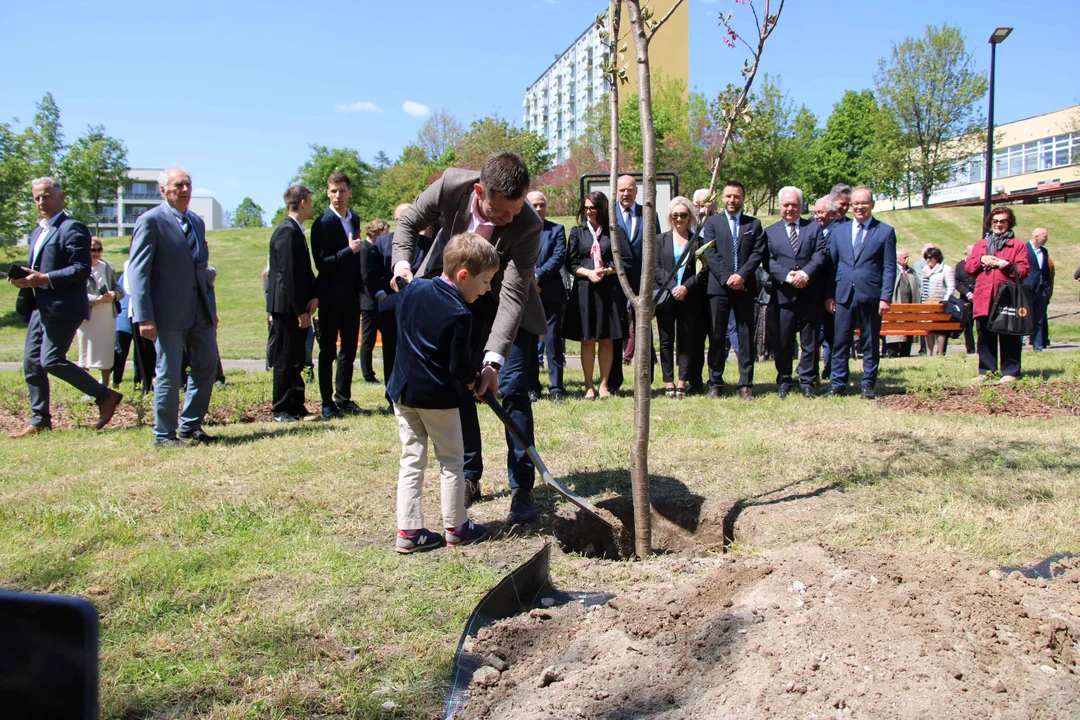 Otwarcie skweru im. Izabelli Sierakowskiej w Lublinie