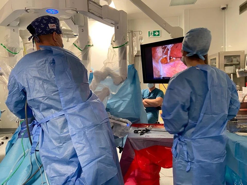 Lublin: Lekarze zoperowali kolejnego pacjenta przy użyciu robota