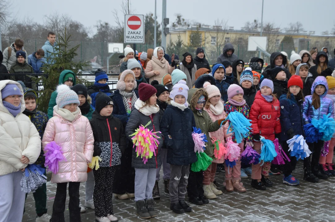 Otwarcie muralu w Szkole Podstawowej nr 1 im. Tadeusza Kościuszki w Puławach