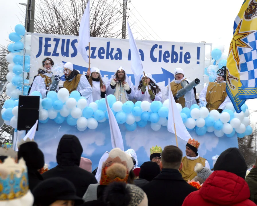 Wędrowaliśmy z Trzema Królami po ulicach Łukowa