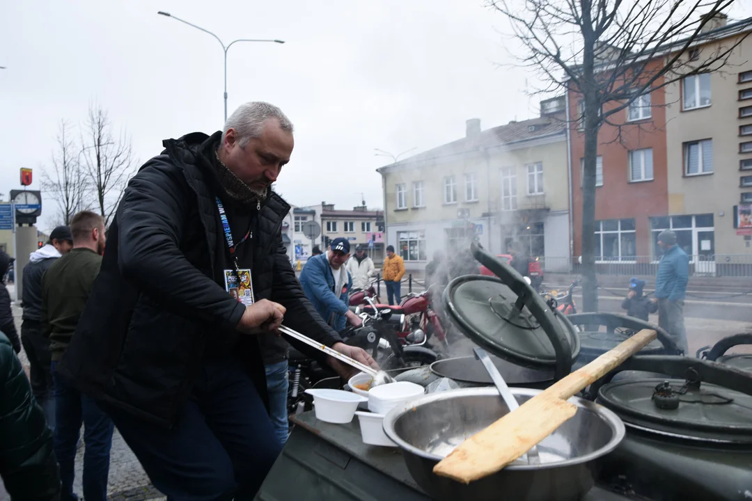 Motoweterani Łuków wsparli WOŚP