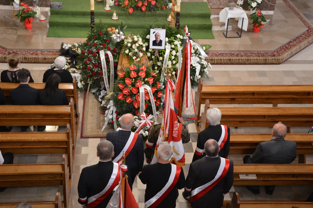 Pogrzeba Edwarda Stanka, aptekarza z Poniatowej