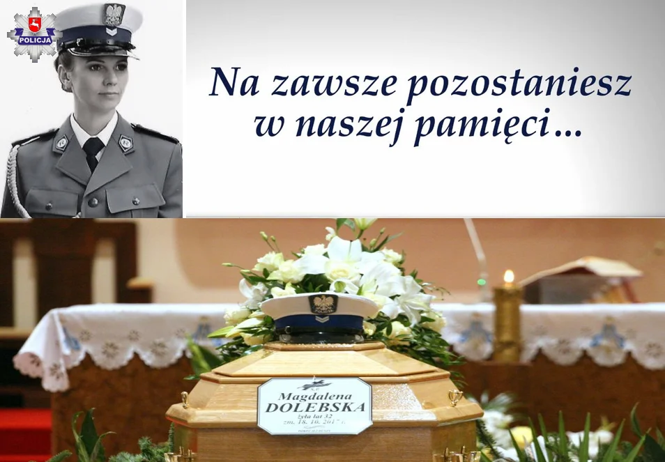 Lubelskie: Policjantka zginęła na służbie. Mija 8 lat od tragicznego wypadku