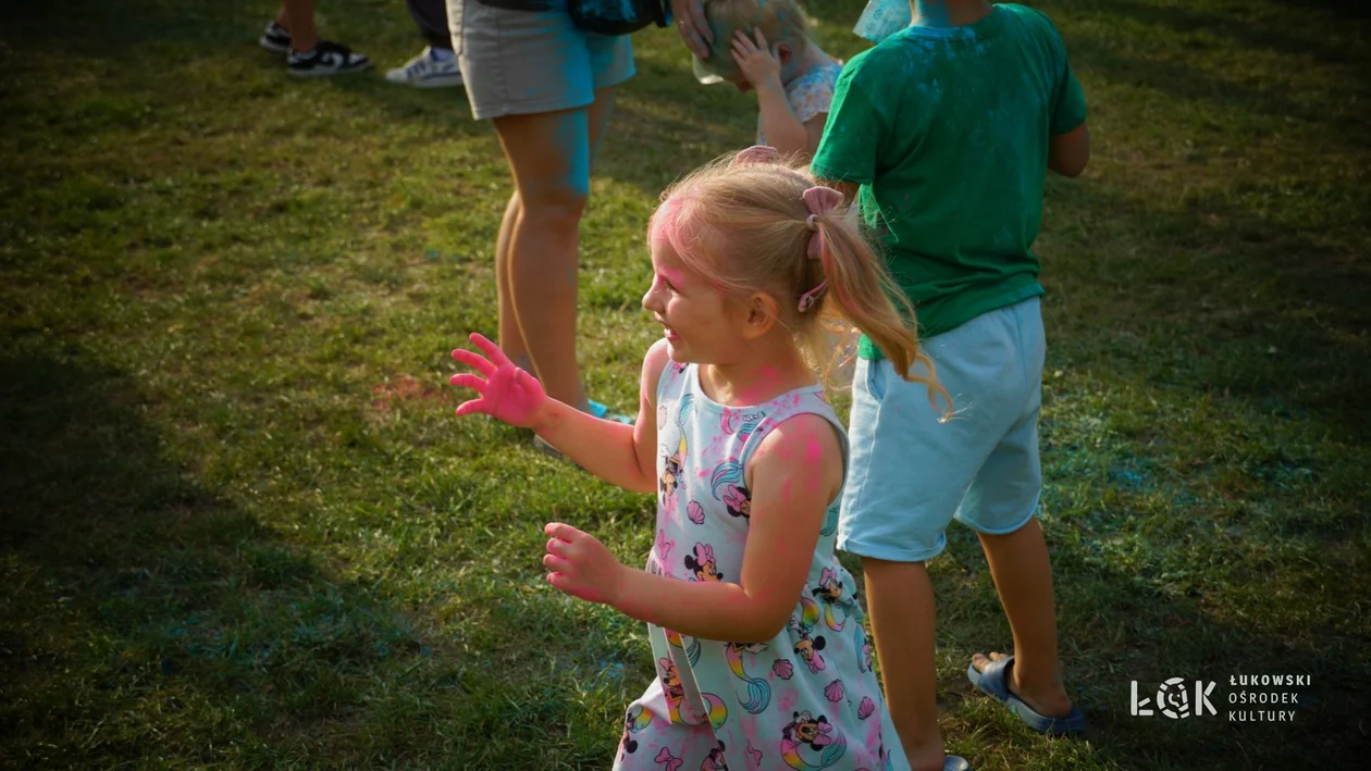 Festiwal Balonów, Baniek Mydlanych i Kolorów w Parku Miejskim w Łukowie