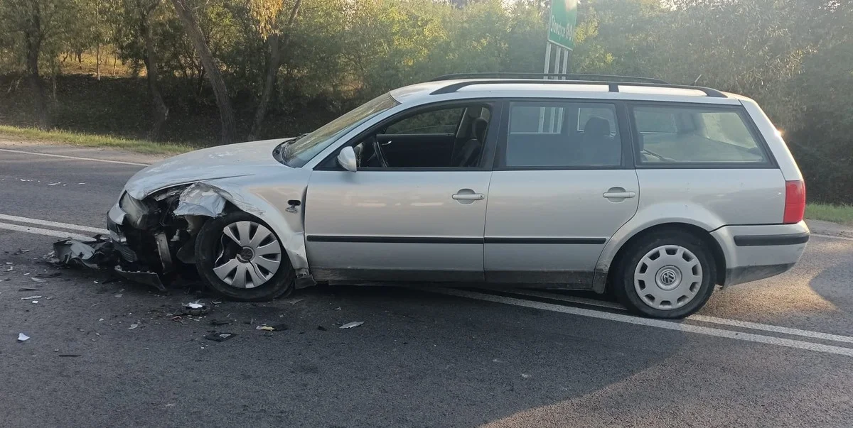 Radzyń Podlaski: Pijany spowodował kolizję. Passat zderzył się z Volvo