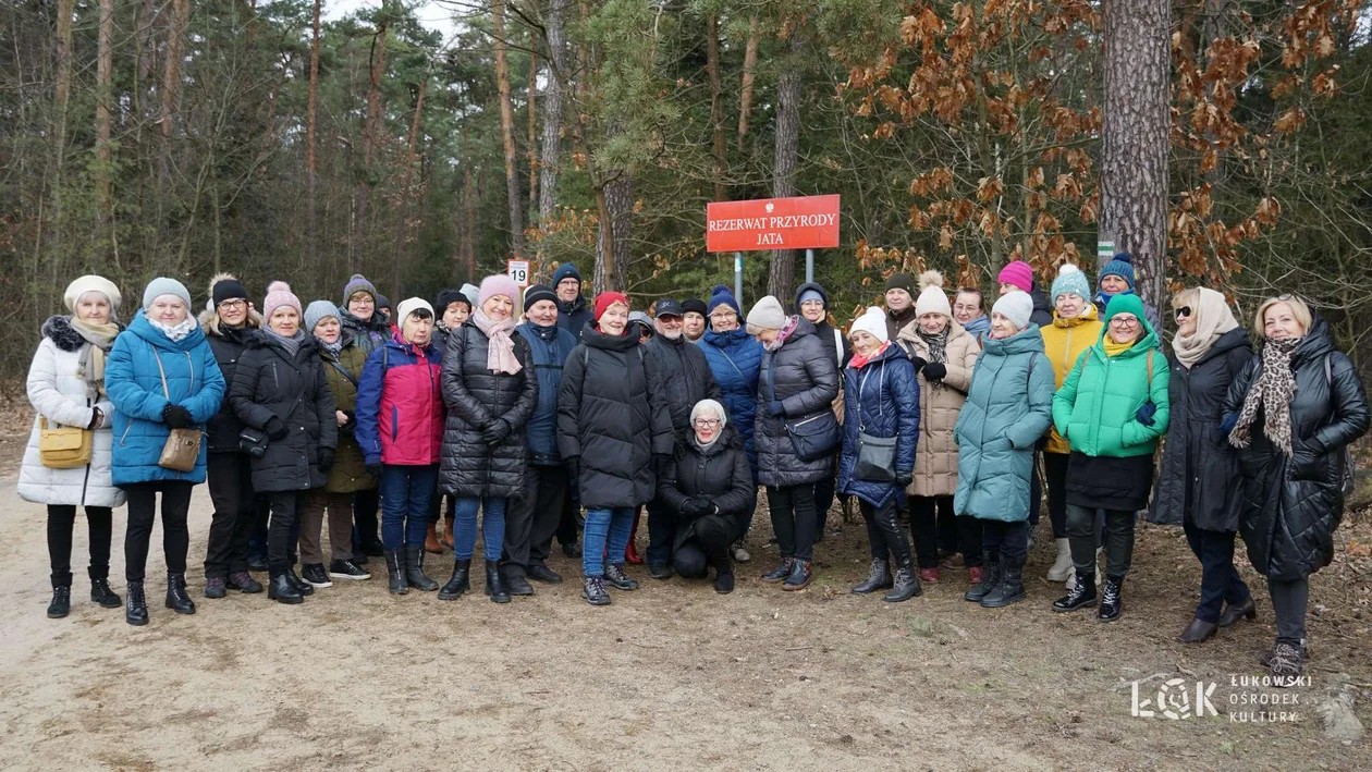 Łukowski Uniwersytet Trzeciego Wieku w Rezerwacie Przyrody Jata