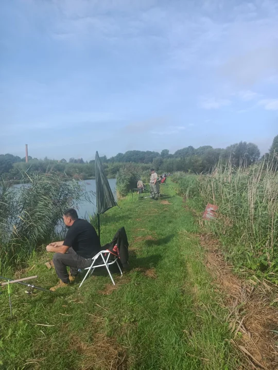 Rywalizowali z wędką na koniec wakacji