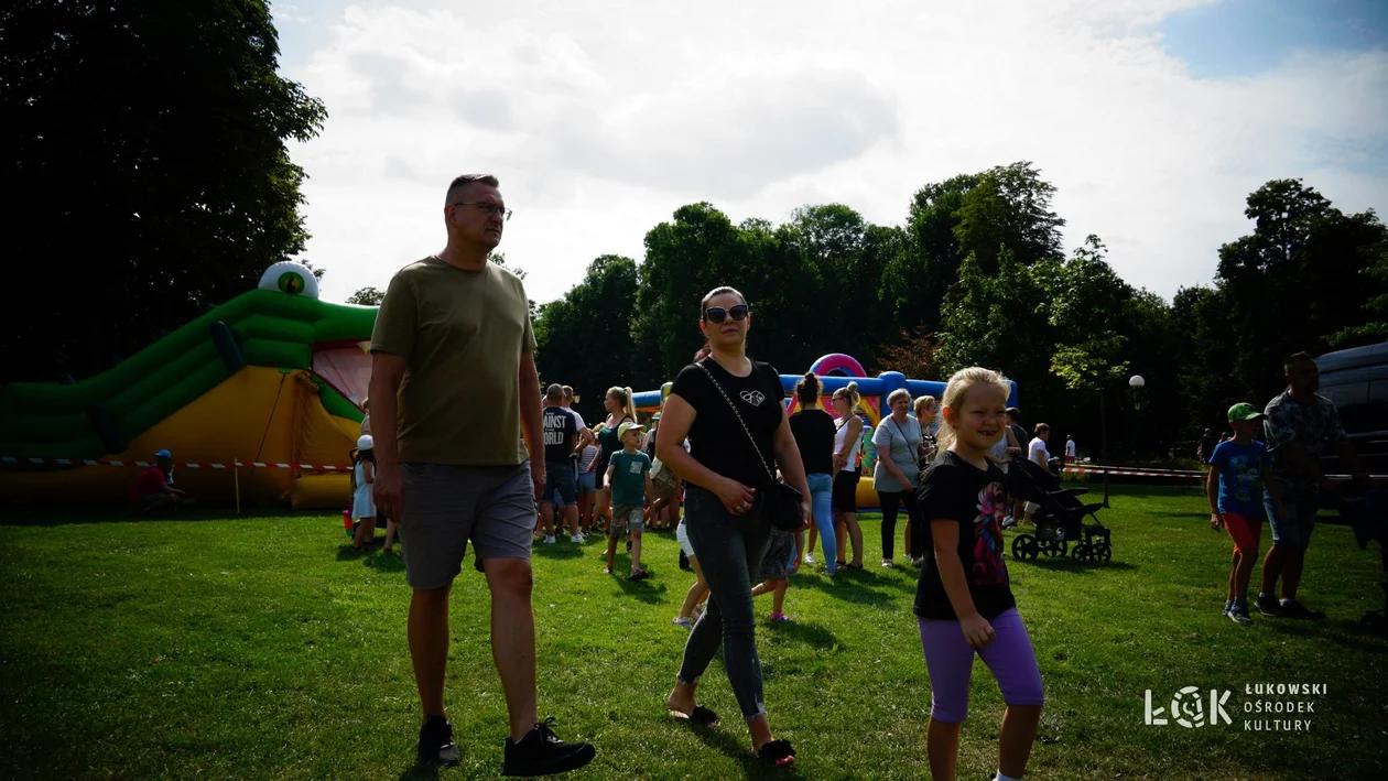 Festiwal Balonów, Baniek Mydlanych i Kolorów w Parku Miejskim w Łukowie