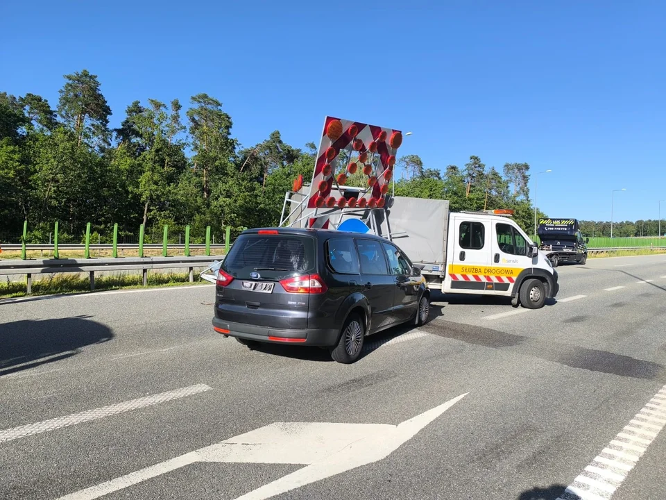 Kolizja na S12 pod Puławami