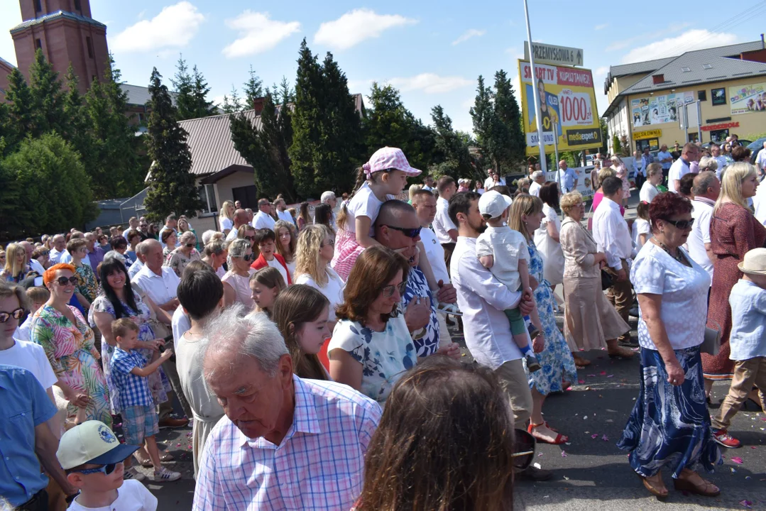 Święto Bożego Ciała w parafii Matki Kościoła w Łukowie