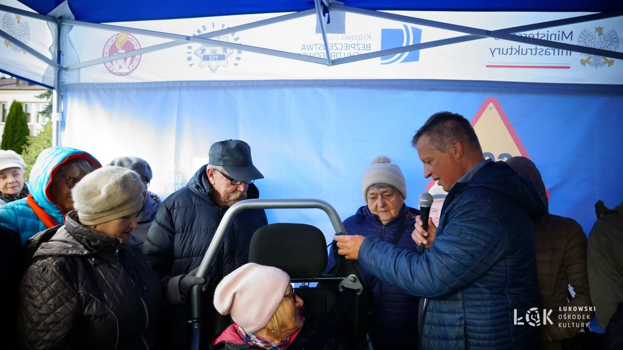 Edukacyjne Warsztaty "Senior na Drodze do... Bezpieczeństwa!" w Łukowskim Ośrodku Kultury