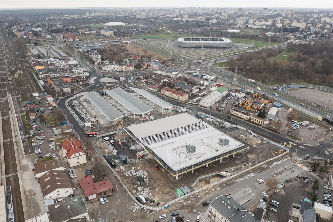 Lublin: Budowa Dworca Metropolitalnego trwa. Miała skończyć się w lutym