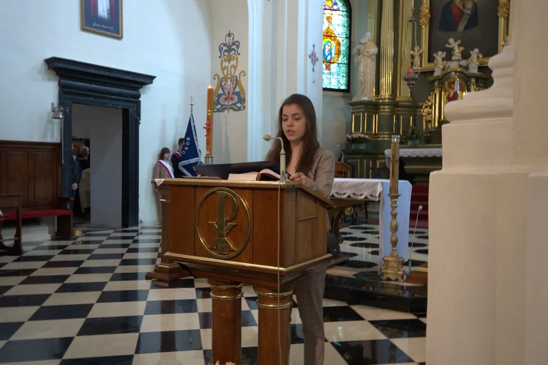 Relikwie Św. Floriana w parafii w Końskowoli