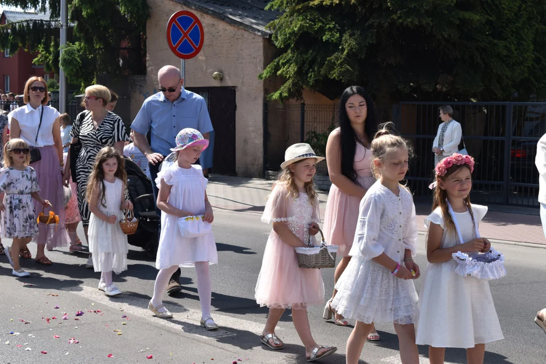 Święto Bożego Ciała w parafii Matki Kościoła w Łukowie