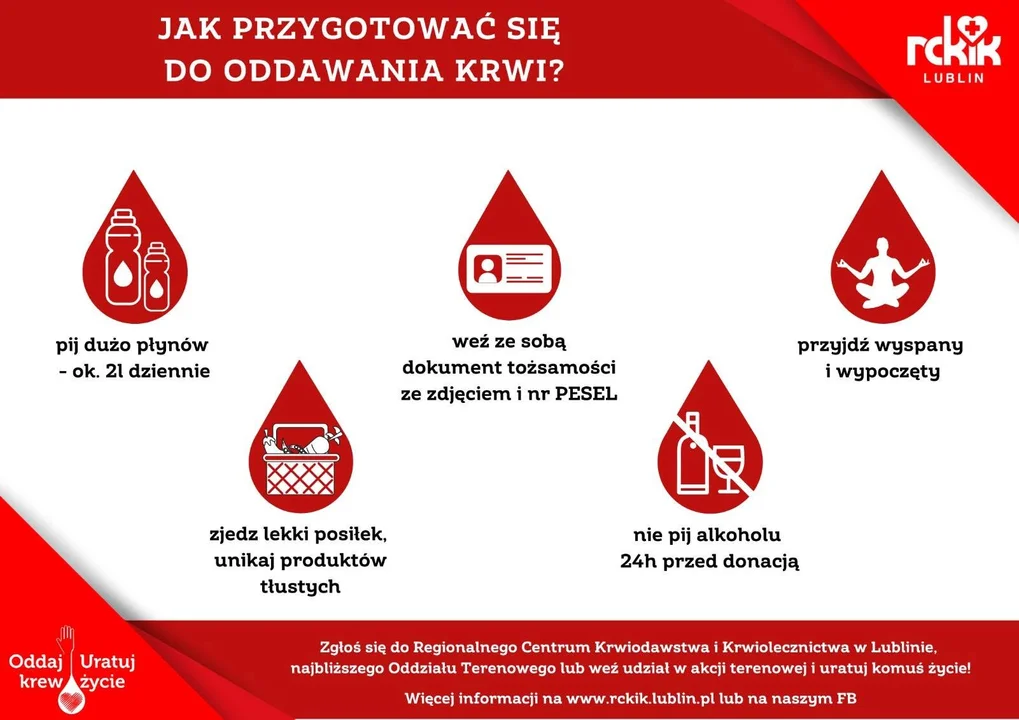 Poleje się krew! W Dęblinie podaruj dzieciom nadzieję