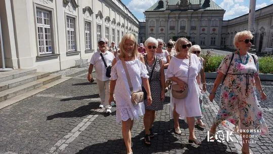 Seniorzy z Łukowa na wycieczce w Warszawie