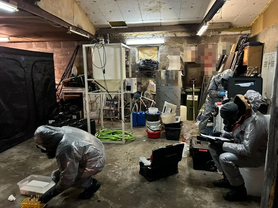 Lubelscy policjanci zlikwidowali narkotykowe laboratorium. Zatrzymali 41-latka