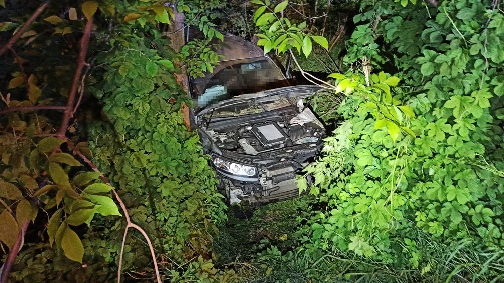 Biała Podlaska: Pożyczył auto od znajomego. Będąc nietrzeźwym, rozbił je na drzewie