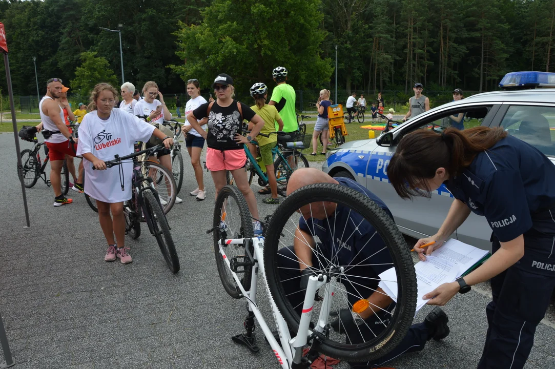 Rajd rowerowy Tour de Lubelskie w Poniatowej