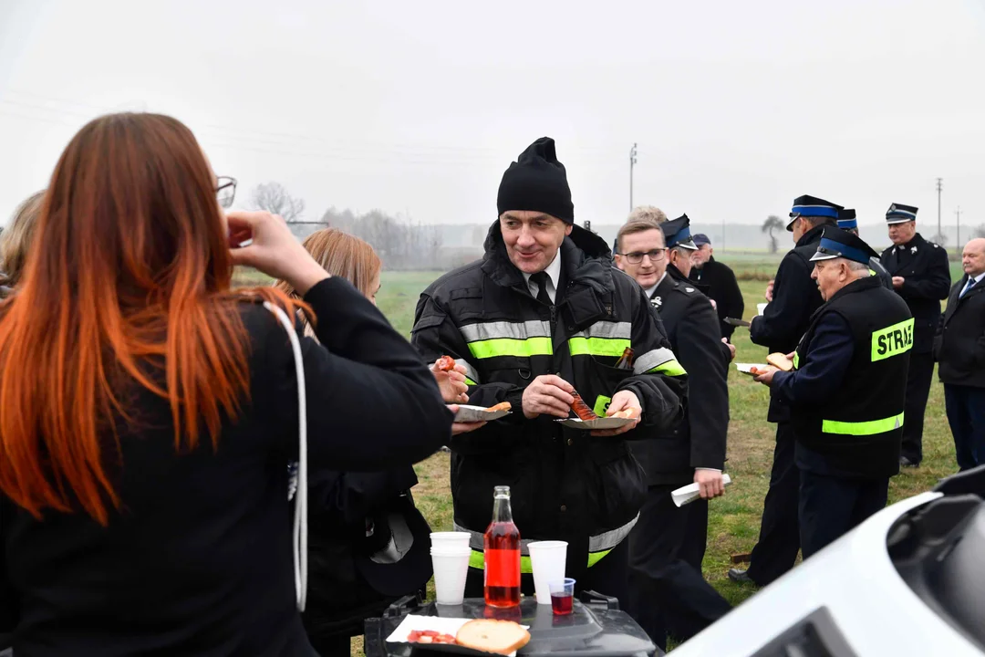 Zarzec Łukowski Msza Św. w intencji zmarłych strażaków z gminy Łuków