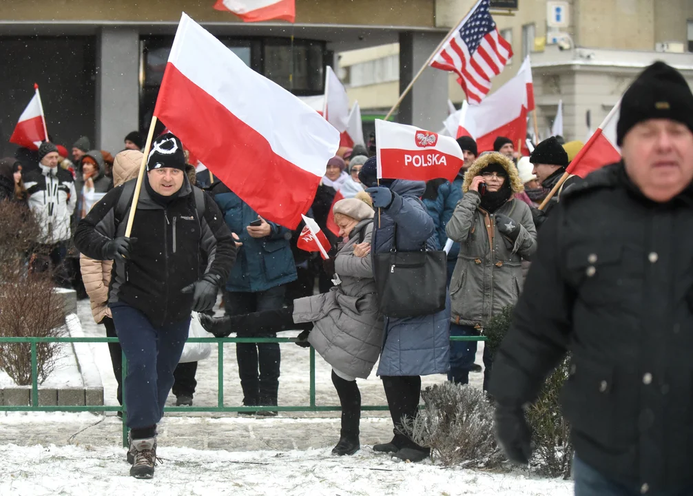 "Protest Wolnych Ludzi" w Warszawie [GALERIA]