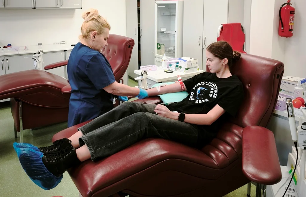 Krwiodawstwo w II LO w Lubartowie