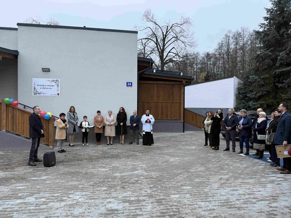 Otwarcie świetlicy w Zarzeczu