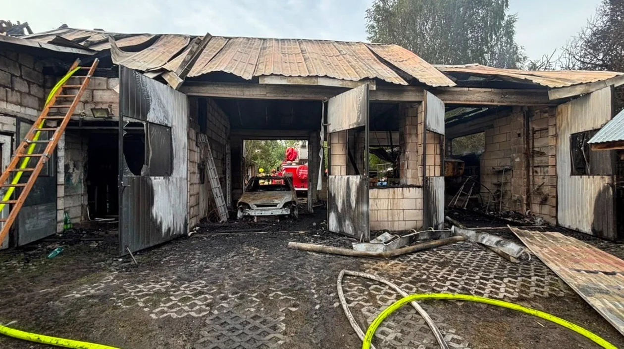 Pożar Zamojszczyzna