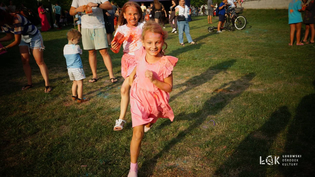 Festiwal Balonów, Baniek Mydlanych i Kolorów w Parku Miejskim w Łukowie