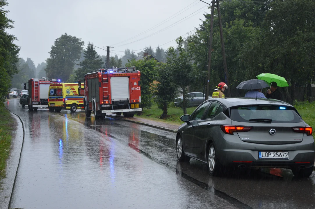 Wypadek drogowy w Ratoszynie Pierwszym