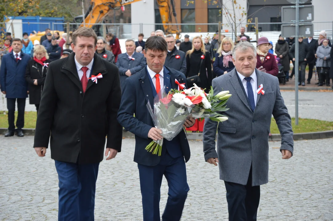 Obchody 105. rocznicy odzyskania niepodległości w Poniatowej