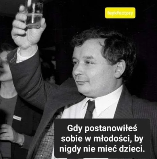 Jarosław Kaczyński i najlepsze memy m.in. na temat jego słów o "kobietach dających w szyję"