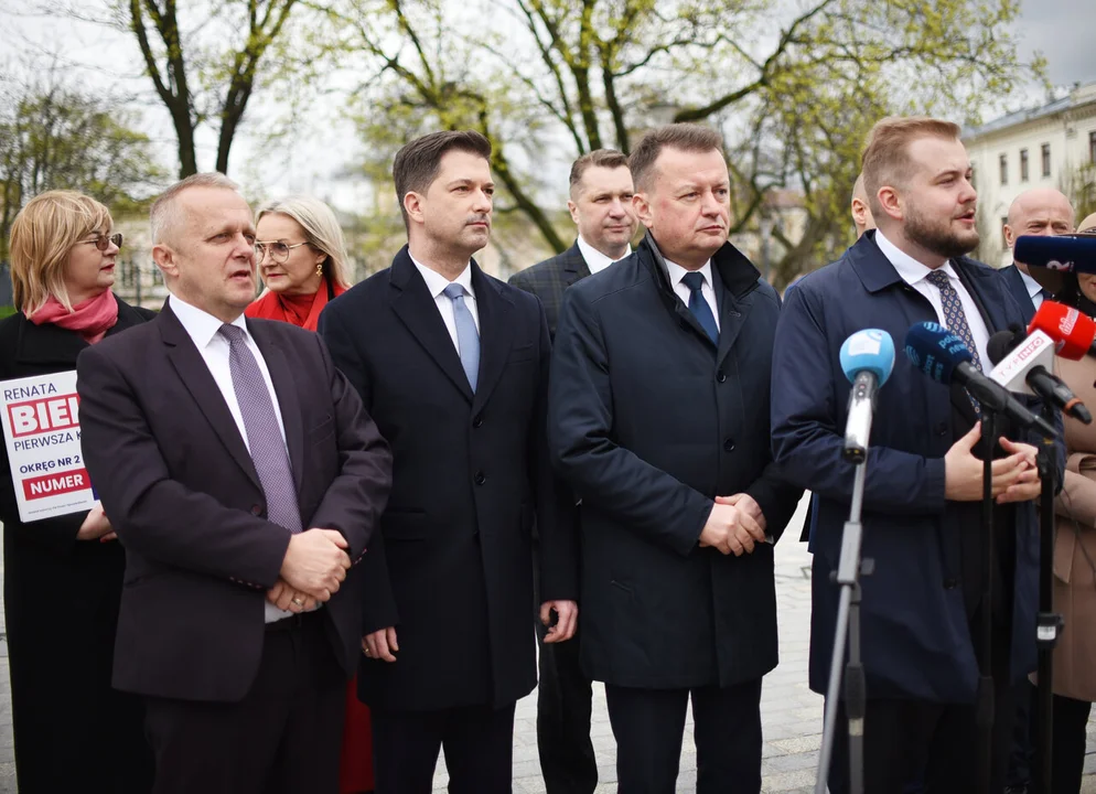 Mariusz Błaszczak w Lublinie