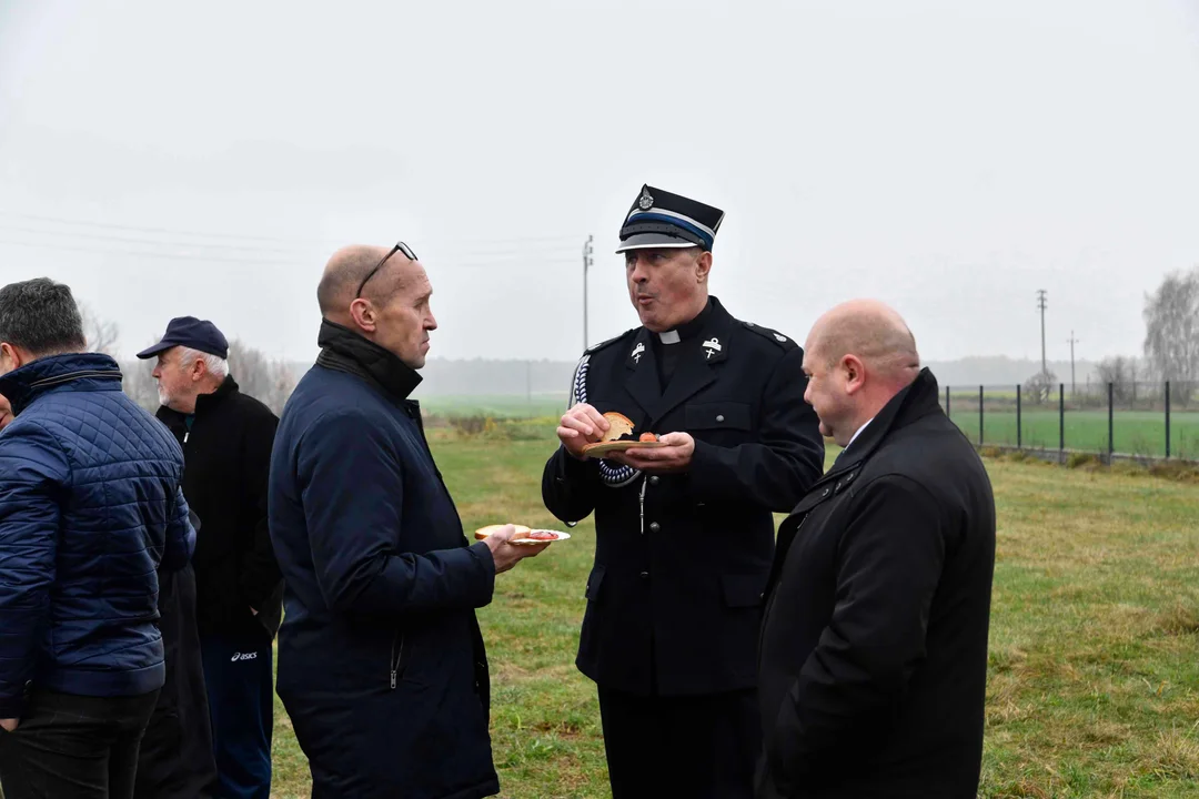 Zarzec Łukowski Msza Św. w intencji zmarłych strażaków z gminy Łuków