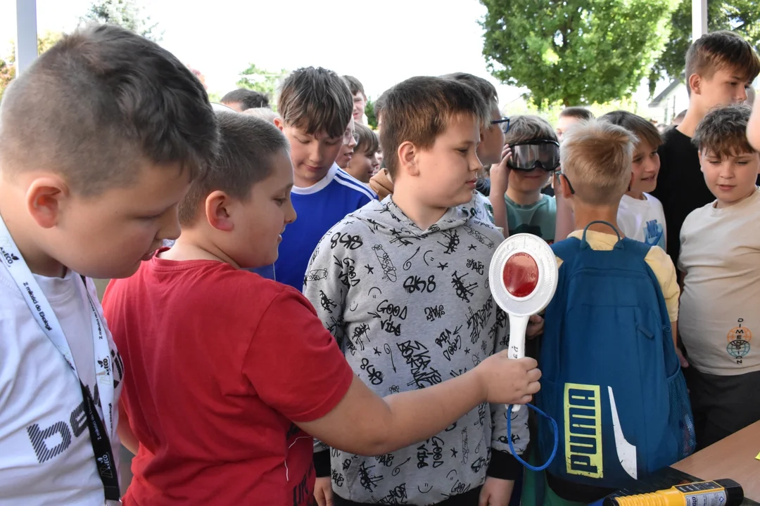 Akcja Bezpieczne wakacje w SP w Końskowoli