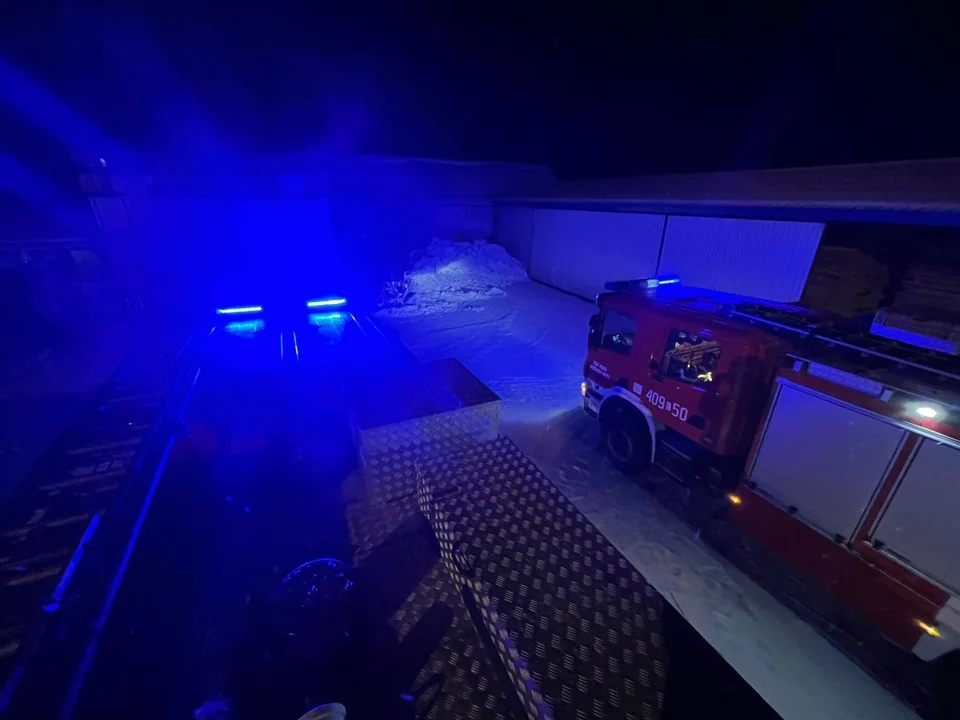 Pożar w Gromadzie - OSP Sól