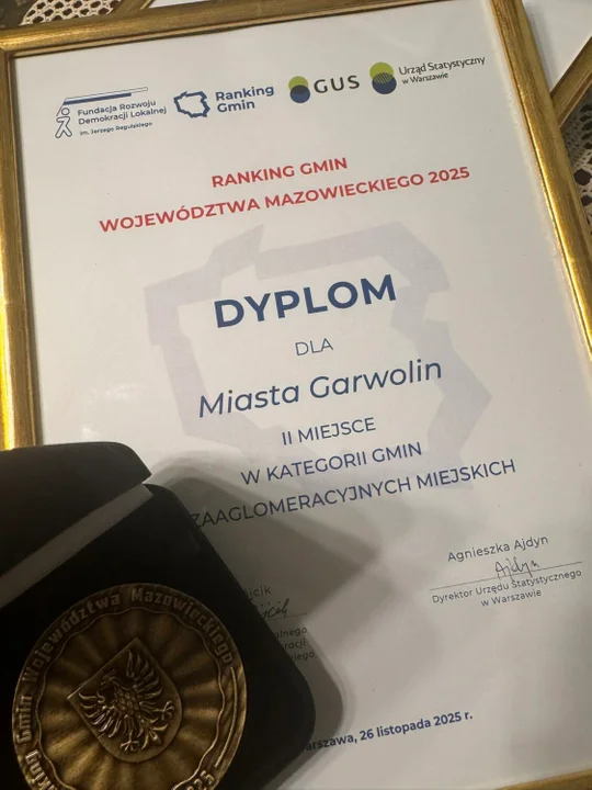 Garwolin drugi na Mazowszu! Miasto liderem w prestiżowym rankingu