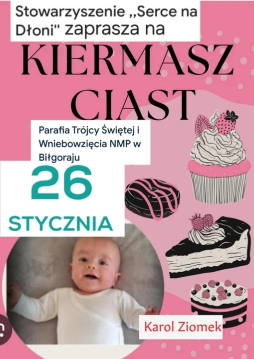 Imprezy charytatywne dla Karolka Ziomka